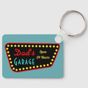 Pappas garage nyckelring present