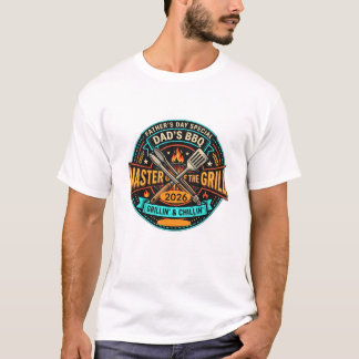 Pappas grillmästare fars dag t shirt