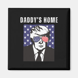 Pappas Hem Rolig Republikan Donald Trump Support Magnet