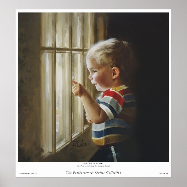 Pappas hemma poster (Framsidan)
