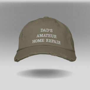 Pappas Hemmafixarverkstad Broderad Keps