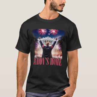 Pappa's Home Trump 2024 Gör 4:e juli Underbar Aga T Shirt