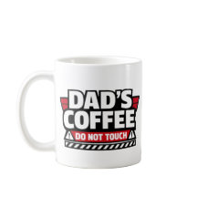 Pappas kaffe Rör inte mugg