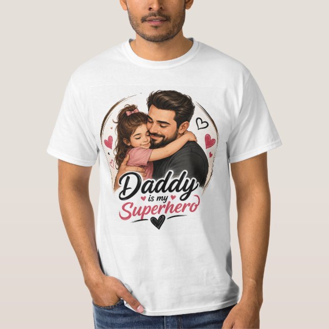 Pappas Kärlek T Shirt (Framsida)