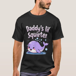 Pappa's Lil Squirter Unisex Vuxnas Black Small Sho T Shirt