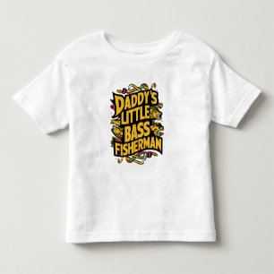 Pappas lilla basfiskare  t shirt