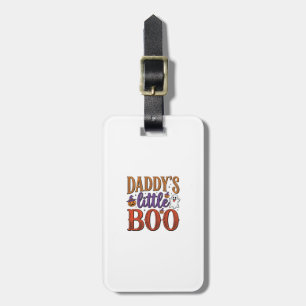 Pappas lilla Boo Vintage Halloween Bagagebricka