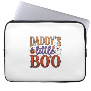 Pappas lilla Boo Vintage Halloween Laptop Fodral