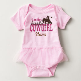 "Pappas lilla cowgirl" Tutu-bodysuit T Shirt