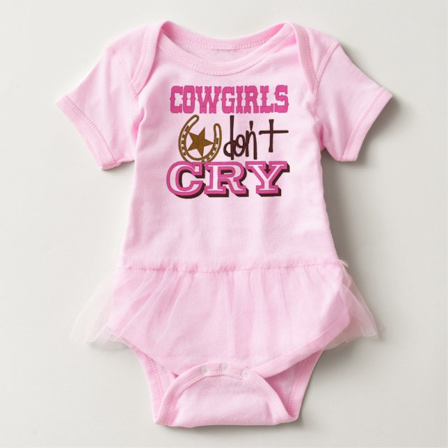 "Pappas lilla cowgirl" Tutu-bodysuit Tee Shirt (Framsida)