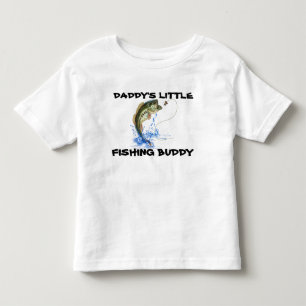 Pappas lilla fiskebuddy t shirt