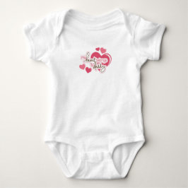 Pappas lilla flicka Baby Jersey Bodysuit Tee Shirt