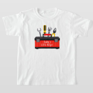 Pappas lilla hjälpreda Peuterskjorta, Fars dag  T Shirt