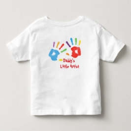 Pappas lilla konstnär – Barn T-shirt