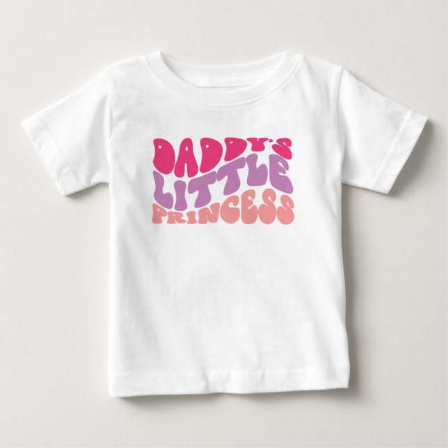 Pappas lilla prinsessa t shirt (Framsida)