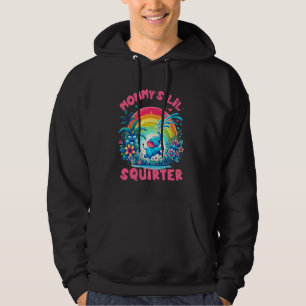 Pappas lilla sprutare Olämpligt Roligt Pinsamt Hoodie