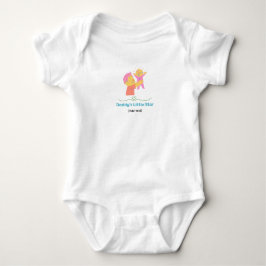 Pappas lilla stjärna - Söt far och bebis  T Shirt