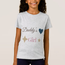 Pappas lilla tjej söt t-shirt – Söt far dotter