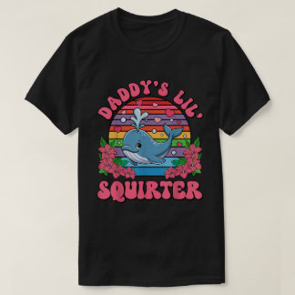 Pappa's Lil'Squirter Retro Whale Tee