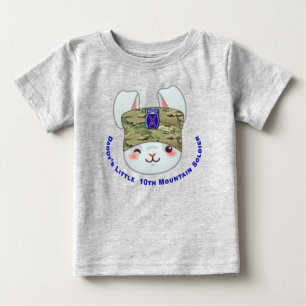 "Pappa's Little 10th Mountain Division Soldier" T Shirt