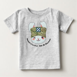 "Pappa's Little 3rd Infantry Division Soldier" T Shirt