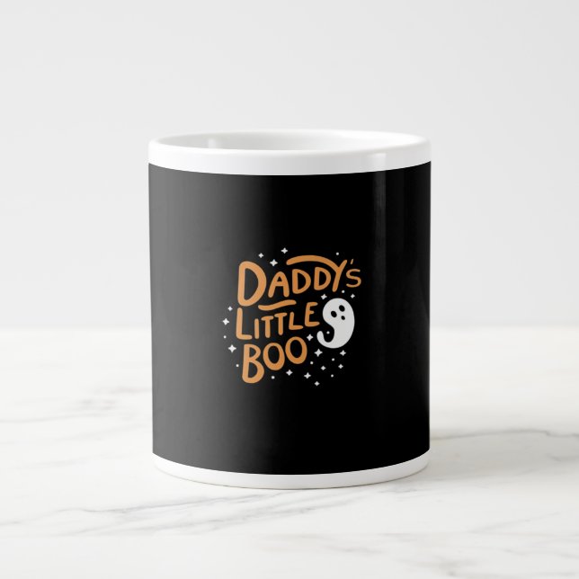 Pappa's Little Boo, Happy halloween Jumbo Mugg (Framsidan)