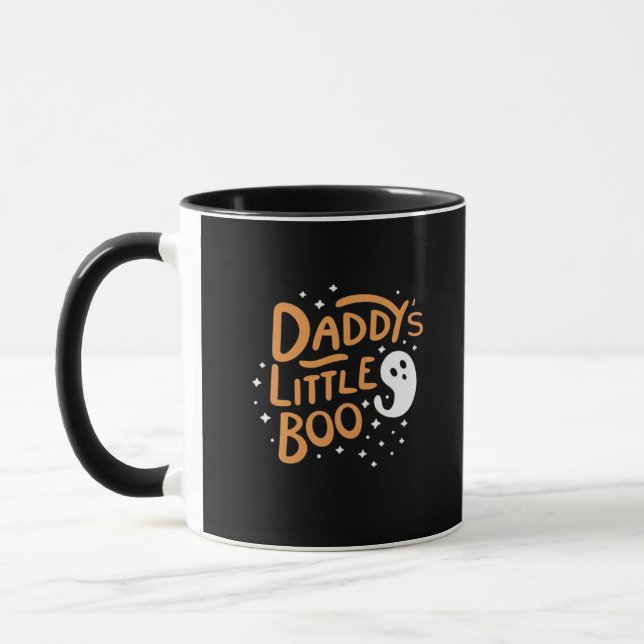 Pappa's Little Boo, Happy halloween Mugg (Vänster)