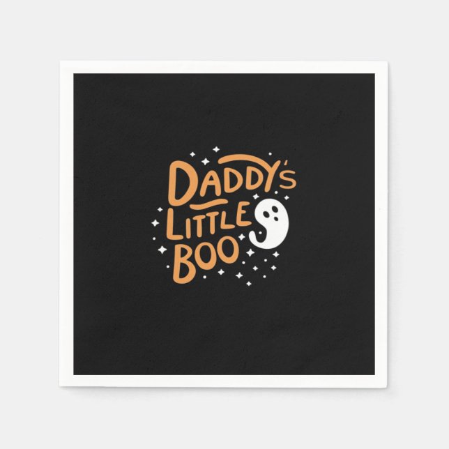 Pappa's Little Boo, Happy halloween Pappersservett (Framsidan)