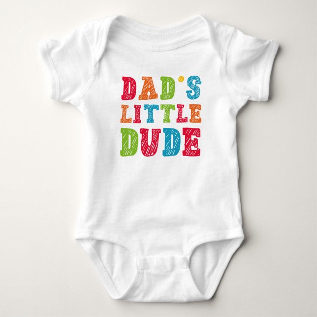Pappa's Little Boy T Shirt (Framsida)