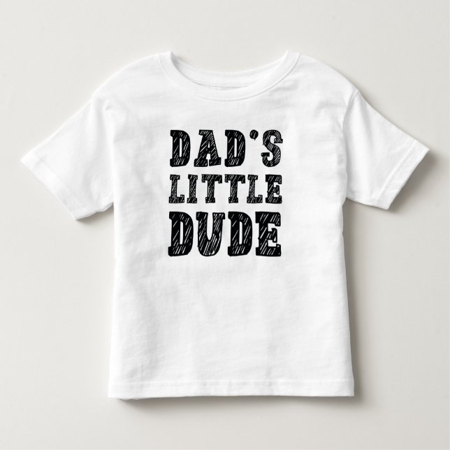 Pappa's Little Boy T Shirt (Framsida)