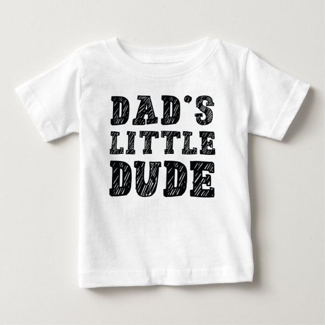 Pappa's Little Boy T Shirt (Framsida)