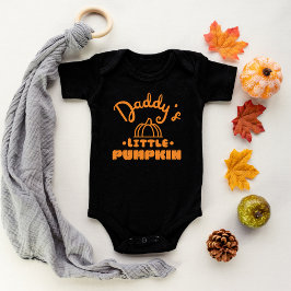 Pappa's Little Pumpkin | Fall Baby Bodykostym T Shirt