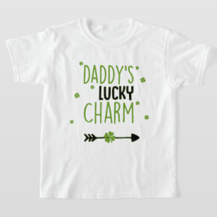 Pappa's Lucky Charm St patricks day Design T Shirt