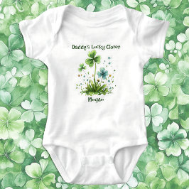 Pappas lyckliga klövershamrock St. Patrick's Day T Shirt