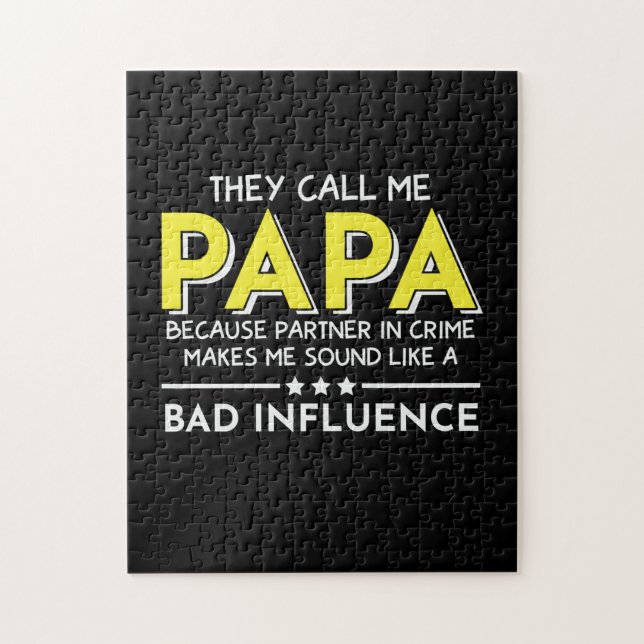 Pappas present De Kallar Mig Papas Pussel (Vertikal)