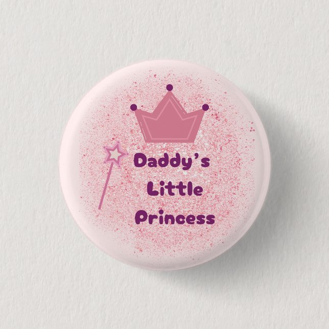 Pappas Princess Button Knapp (Framsida)