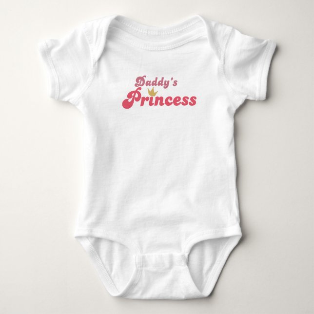 Pappas prinsessa t shirt (Framsida)