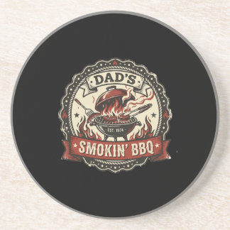 Pappas rökiga BBQ Vintage grill Underlägg