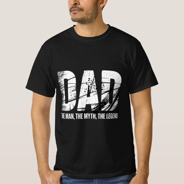 Pappas slogan t shirt (Framsida)