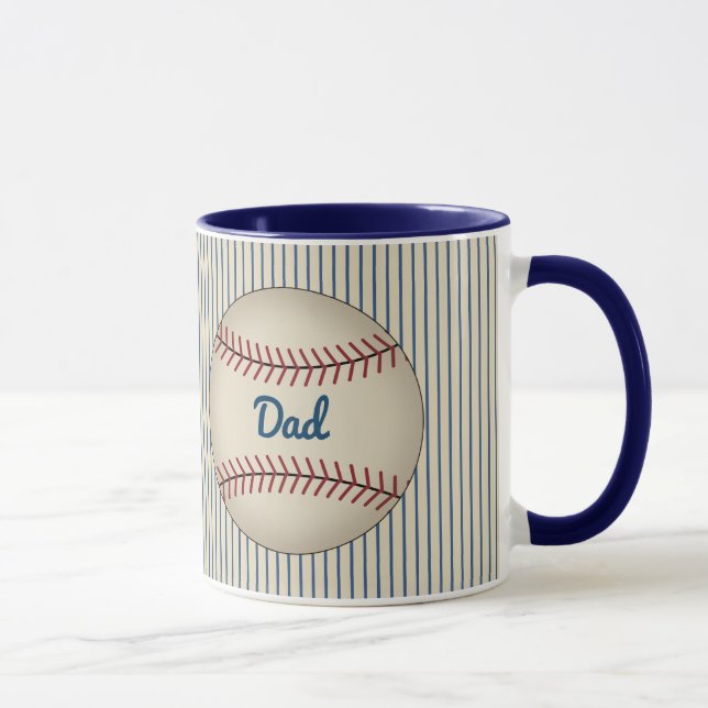 Pappas sportbaseboll kaffemugg present (Höger)