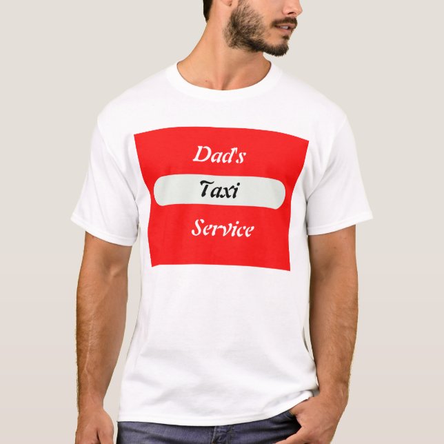 pappas taxi  t shirt (Framsida)
