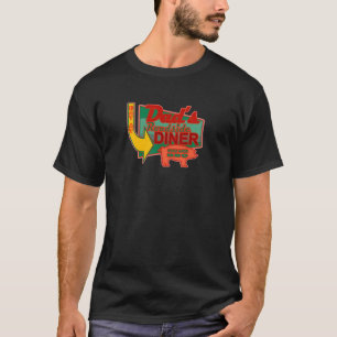 Pappas vägrestaurang Coasters T Shirt