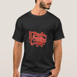 Pappas vägrestaurang Neon T Shirt