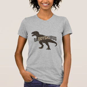 Pappasaurus Dinosaur Vintage Gravyr T-Shirt Design