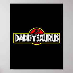 Pappasaurus Pappor Fars Dag Poster