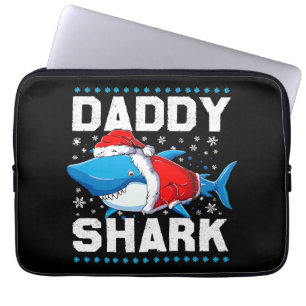 Pappashark Santa Fars Dag Laptop Fodral