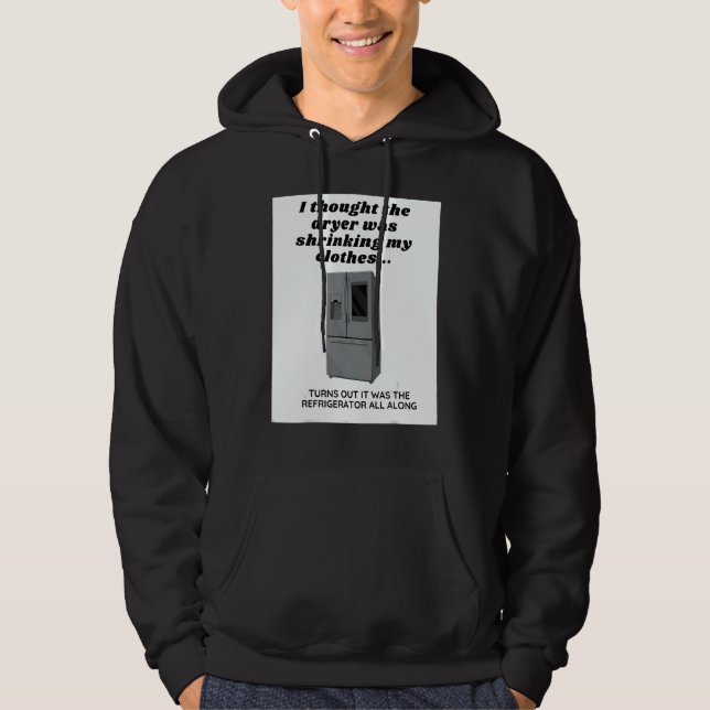 Pappaskämt Hoodie (Framsida)