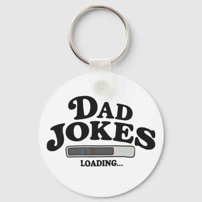 Pappaskämt Laddar Fars dag Farfar Make Nyckelring (Framsida)