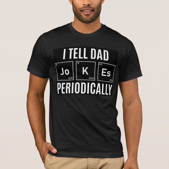 Pappaskämt  t shirt (Framsida)
