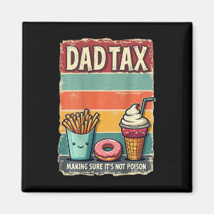 Pappaskatt Ser Till Att Det Inte Är Gift Fars Dage Magnet